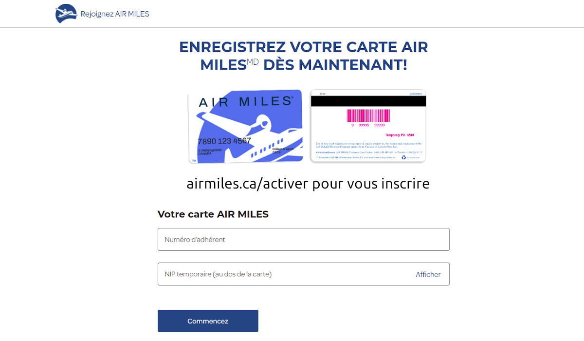 Comment Faire Pour Avoir Une Carte Air Miles