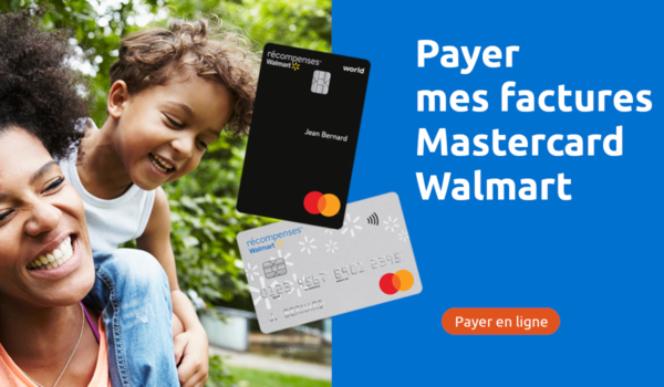 Payer mes factures Mastercard Walmart