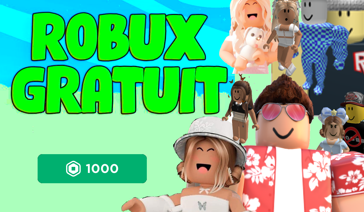 Robux Gratuits Monnaie Virtuelle Pour Mon Compte Roblox
