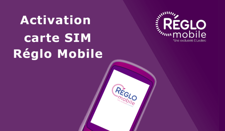 activation sim Réglo Mobile