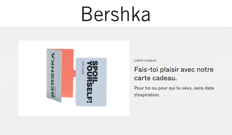 carte-cadeau bershka