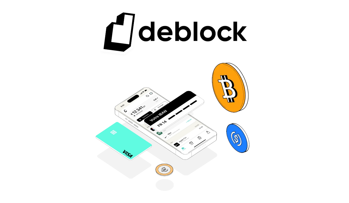 Deblock Activation carte Deblock et validation du compte en crypto