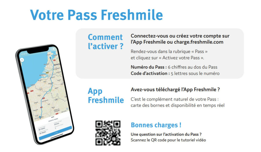 activer le pass freshmile