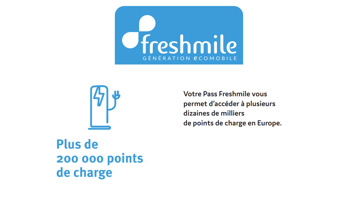 Comment activer le Pass Freshmile ? Accès aux bornes électriques