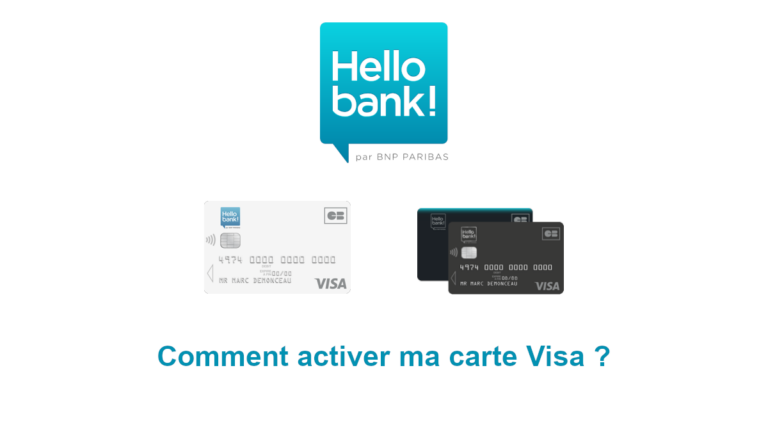 activer ma carte hello bank