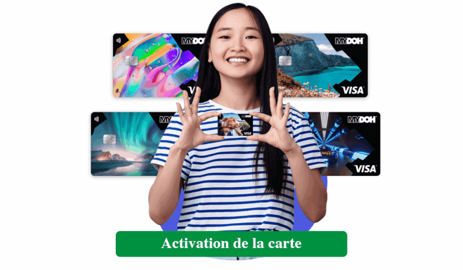 activation carte mydoh