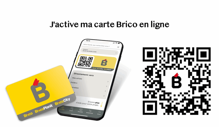 j'active ma carte brico