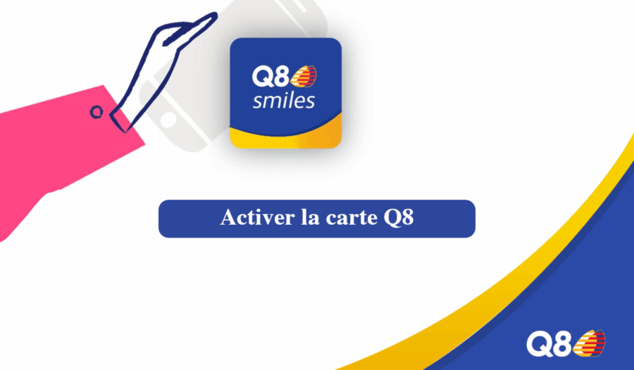 q8.smiles.be activer la carte