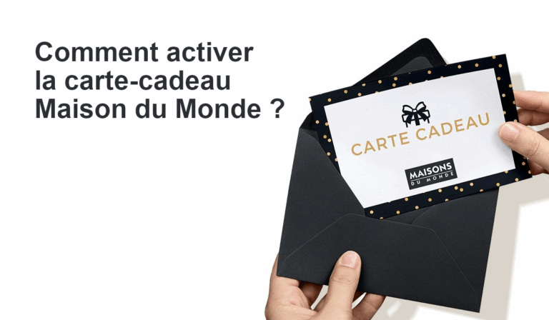 activer ma carte cadeau maison du monde