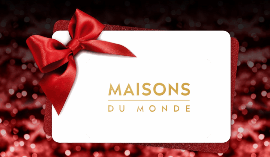 utilisation carte cadeau maison du monde