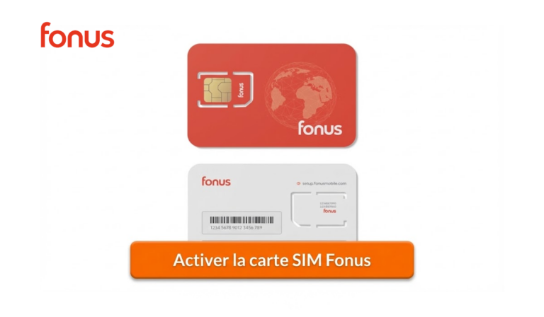 activer carte sim fonus