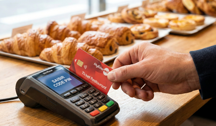 paiement carte activée edenred