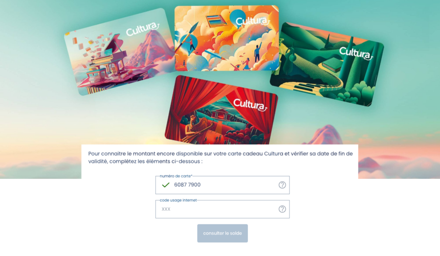 solde carte cadeau cultura