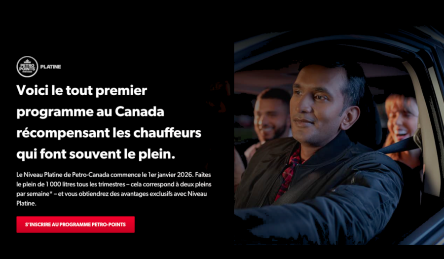 inscription programme petro points platine